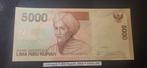 Indonesië 5000 Rupiah 2004 P142d  UNC, Ophalen of Verzenden, Zuidoost-Azië, Los biljet