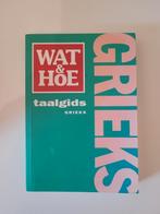 Wat & Hoe Taal Gids Grieks, Boeken, Non-fictie, Nederlands, Grieks, Zo goed als nieuw, Wat & Hoe