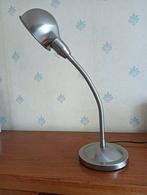 Vintage Bureaulamp zwaar verchroomd, Huis en Inrichting, Lampen | Tafellampen, Ophalen of Verzenden, Zo goed als nieuw, Minder dan 50 cm