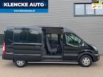 Ford Transit 350 2.0 TDCI L3H2 UNIEK Dubbel cabine AUTOMAAT, Stof, 4 cilinders, Zwart, Bedrijf