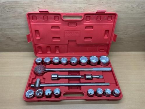 Doppendoos 3/4" 19-50mm 21 dlg., Auto diversen, Autogereedschap, Nieuw, Ophalen of Verzenden
