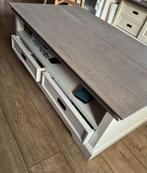 Salontafel Riverwoods Snow/Rustic Grey, Ophalen, 100 tot 150 cm, 50 tot 100 cm, Zo goed als nieuw