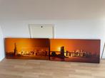 2 schilderijen / prints New York, Ophalen, Gebruikt, Print