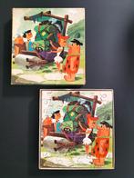 Flintstones - houten puzzel - 1964, Ophalen, Gebruikt
