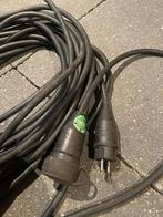 Verlengkabel 3x2,5mm² - 3 meter, Ophalen of Verzenden, Gebruikt, Kabel of Snoer