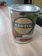 Restol zijdeglans Bruin naturel 5 liter nr. 577, 5 tot 10 liter, Ophalen, Nieuw, Bruin