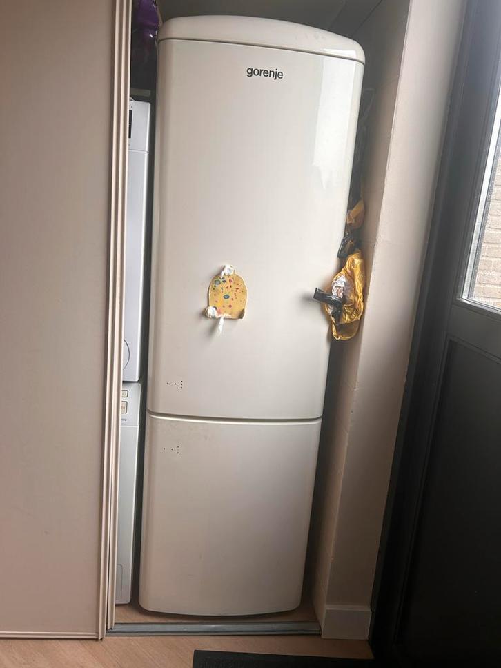 Gorenje Retro Koelkast met vriezer ( koelgedeelte defect ), Witgoed en Apparatuur, Koelkasten en IJskasten, Gebruikt, Met vriesvak