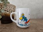 Arcopal France Dixan (koffie) beker smurfen 1991, Huis en Inrichting, Keuken | Servies, Glas, Overige stijlen, Kop(pen) en/of Schotel(s)