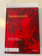 Goederenrecht, Boeken, Studieboeken en Cursussen, Ophalen of Verzenden, Gelezen, WO, H.J. Snijders; E,B, Rank-Berenschot