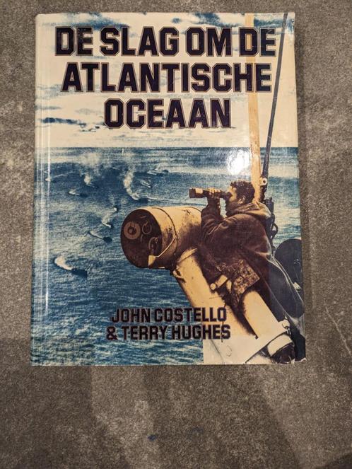 Boek - De slag om de atlantische oceaan, Boeken, Oorlog en Militair, Gelezen, Marine, Tweede Wereldoorlog, Ophalen of Verzenden