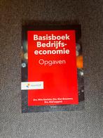 Basisboek Bedrijfseconomie - Opgaven, Ophalen of Verzenden, Zo goed als nieuw, Economie en Marketing