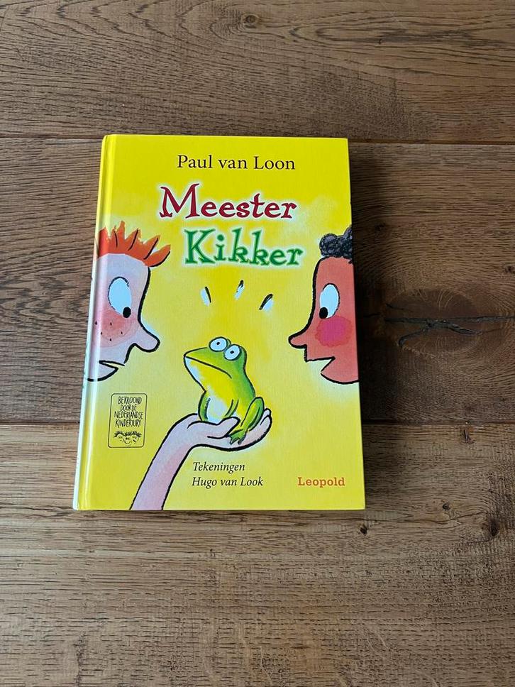 Meester Kikker - Paul van Loon, Boeken, Kinderboeken | Jeugd | onder 10 jaar, Zo goed als nieuw, Fictie algemeen, Ophalen