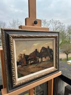 Cornelis Noltee (1903-1967) - Boerentafereel, Antiek en Kunst, Kunst | Schilderijen | Klassiek, Ophalen of Verzenden