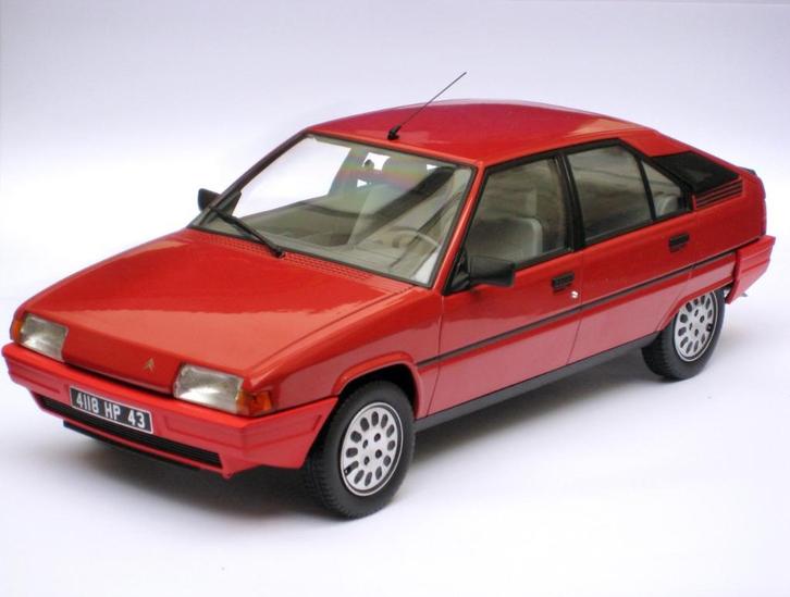 Citroen BX 16 TRS 1983 rood Norev 1:18, Hobby en Vrije tijd, Modelauto's | 1:18, Nieuw, Auto, Norev, Ophalen of Verzenden