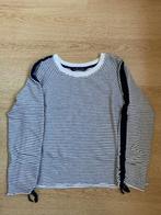 Abercrombie & Fitch, blauw/wit gestreepte trui, maat S, Blauw, Ophalen of Verzenden, Zo goed als nieuw, Maat 36 (S)