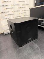 QSC KW181 actieve sub, Subwoofer, Zo goed als nieuw, 120 watt of meer, Ophalen