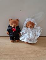 Bruid bruidegom poppetjes beren trouwen simba baerenwald, Verzamelen, Ophalen of Verzenden, Zo goed als nieuw, Beeldje, Overige merken