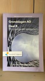 J.C. Bast - Processen en systemen - Grondslagen AO, Boeken, Ophalen of Verzenden, J.C. Bast; R. Nijland, Zo goed als nieuw