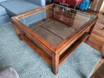 Salontafel, Huis en Inrichting, Tafels | Salontafels, Ophalen, Gebruikt, 50 tot 75 cm, Glas