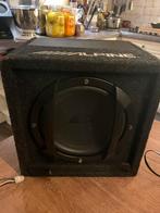 Alpine swe-815 8inch actieve subwoofer, Auto diversen, Autospeakers, Ophalen, Gebruikt