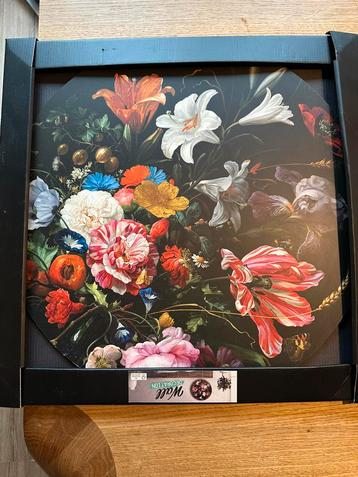 Wandcirkel nieuw -bloemen- doorsnede 55cm beschikbaar voor biedingen