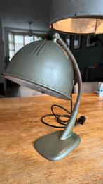 Vintage lamp. Hamerslag groen., Huis en Inrichting, Lampen | Tafellampen, Ophalen of Verzenden, Gebruikt, Minder dan 50 cm