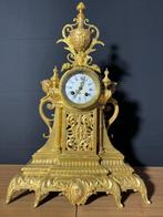 Antieke Franse Bronzen Regency Stijl pendule ca.1880 (55), Ophalen of Verzenden