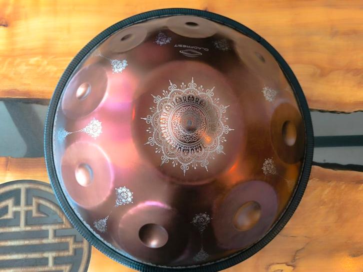 Handpan 9 tonen 432hz - nieuw, Muziek en Instrumenten, Percussie, Zo goed als nieuw, Melodische percussie, Ophalen of Verzenden