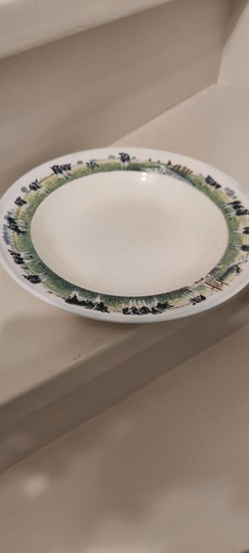 Wiebe van der zee soepbord landelijk leven,n beschikbaar voor biedingen