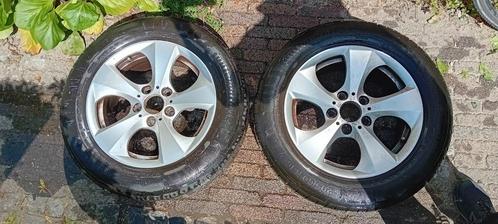 Zomerbanden Continental 205/60 R16 V met BMW 320d E91 velgen, Auto-onderdelen, Banden en Velgen, Banden en Velgen, Zomerbanden