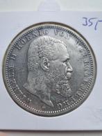 5 mark württemberg 1907 duitsland, Ophalen of Verzenden, Duitsland, Zilver