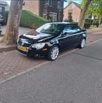 Volkswagen Eos Cabriolet 2.0 16V FSI 110KW 2007 Zwart, Auto's, Volkswagen, Voorwielaandrijving, 4 cilinders, 4 stoelen, Zwart