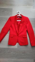 Nieuwe Rode Zara Blazer | Maat S, Zara, Nieuw, Ophalen of Verzenden, Jasje