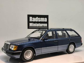 Mercedes-Benz 300TD Combi S124 - Nautical blue - 1:18 Norev beschikbaar voor biedingen