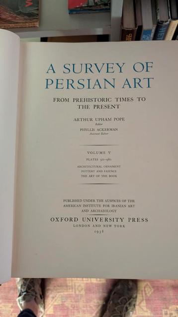 A Survey of Persian Art beschikbaar voor biedingen