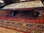 Industriële Salontafel - Kar - Stoer & Uniek!, Huis en Inrichting, Tafels | Salontafels, Ophalen, Gebruikt, 50 tot 100 cm, Metaal