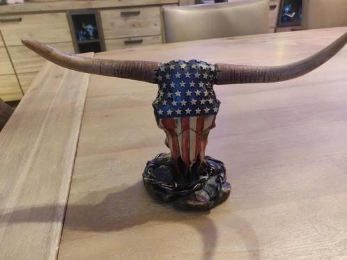 beeldje longhorn, Verzamelen, Dierenverzamelingen, Zo goed als nieuw, Beeldje of Figuurtje, Overige soorten, Ophalen of Verzenden