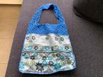 Blauwe Handgemaakte Boodschappentas, Ophalen of Verzenden, Nieuw, Blauw, Shopper