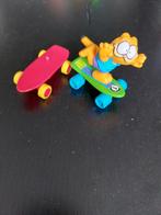 Mac.Donalds vintage garfield met skatebord speeltje uit 1988, Ophalen of Verzenden, Zo goed als nieuw