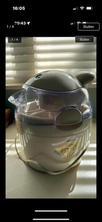 Philips Cucina Ijsmachine beschikbaar voor biedingen