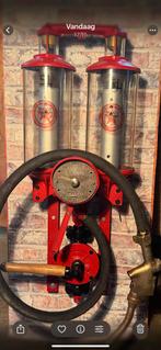 Oude S.A.T.A.M. Benzinepomp-vintage-retro-garage-Antiek, Verzamelen, Ophalen of Verzenden