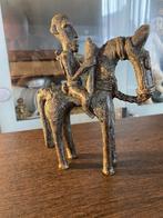 2 bronzen Dogon Djenné ruiters, Ophalen of Verzenden