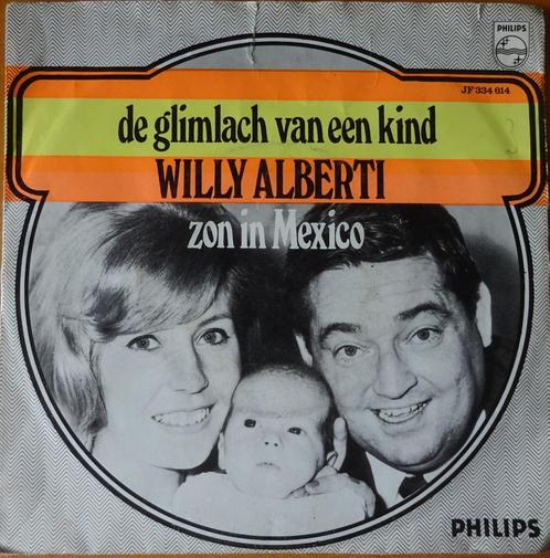 Willy Alberti   ---   De Glimlach van een kind, Cd's en Dvd's, Vinyl Singles, Pop, Ophalen of Verzenden