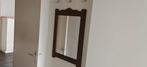 decoratieve spiegel, donker hout, Ophalen, Minder dan 50 cm, Gebruikt, Minder dan 100 cm