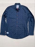A Fish Named Fred maat L blauw met witte print, Kleding | Heren, Overhemden, Ophalen of Verzenden, Gedragen