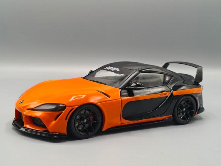 Solido 1:18 Toyota GR Supra 2024 Orange Streetfighters - NEW, Hobby en Vrije tijd, Modelauto's | 1:18, Nieuw, Auto, Solido, Ophalen of Verzenden