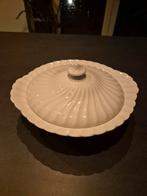 Schaal engels wit aardewerk met deksel by Johnson Brothers, Ophalen of Verzenden