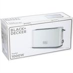 Black en Decker broodrooster wit, Black & decker, Nieuw, Ophalen of Verzenden, Nvt