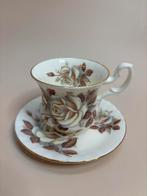 Vintage Royal Albert Bone China Kop en Schotel White Cub, Ophalen of Verzenden