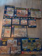 Jan van Haasteren - Totaal 15 puzzels, Ophalen of Verzenden, 500 t/m 1500 stukjes, Gebruikt